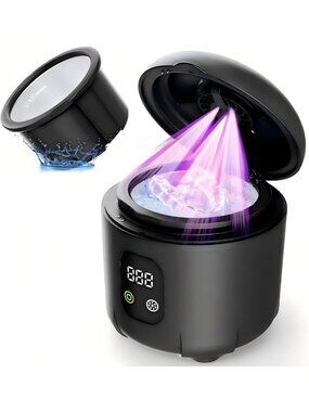Ultrasonic Cleaner Machine for Retainers & Dentures, 5 Modes, 45KHz Cleaning Pod